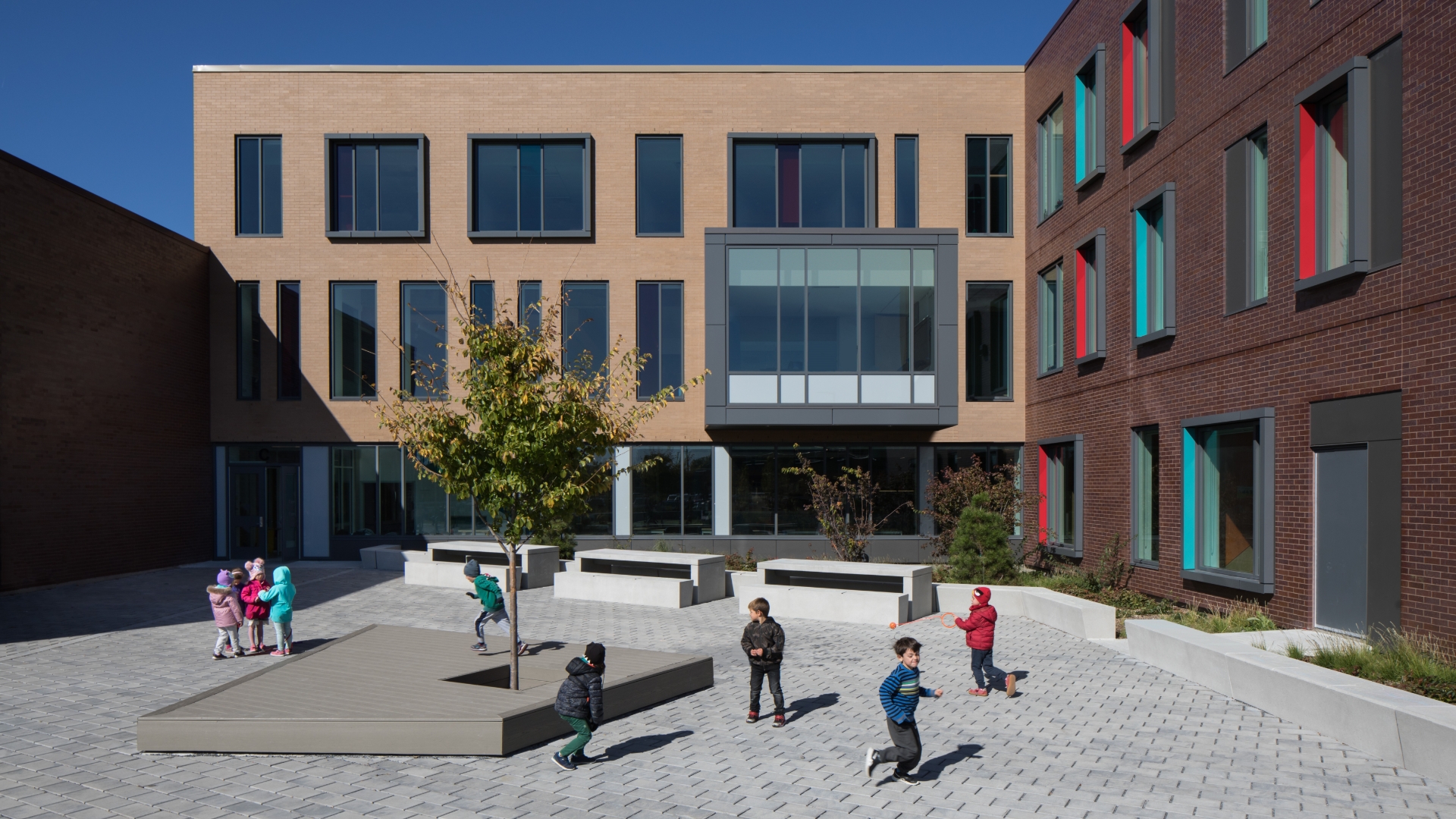 L'Agora-Tourterelle School - MSDL Architecture